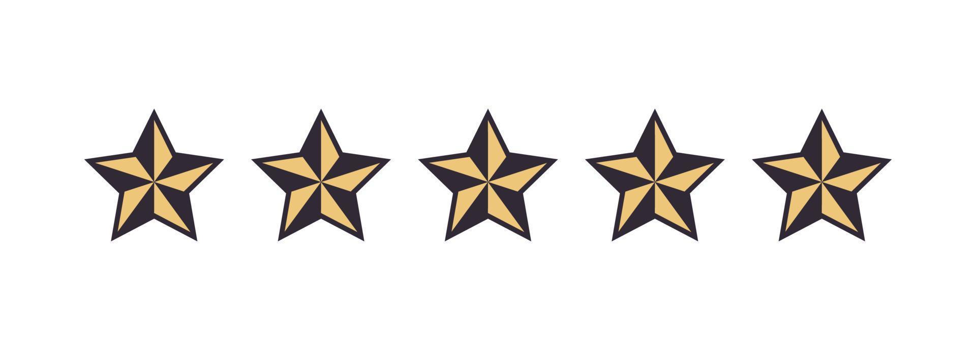 Rating and customer review, game rate, score, feedback concept flat vector illustration.
