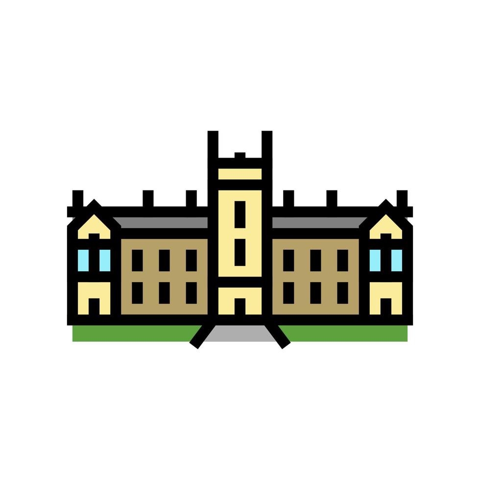 sydney university color icon vector illustration