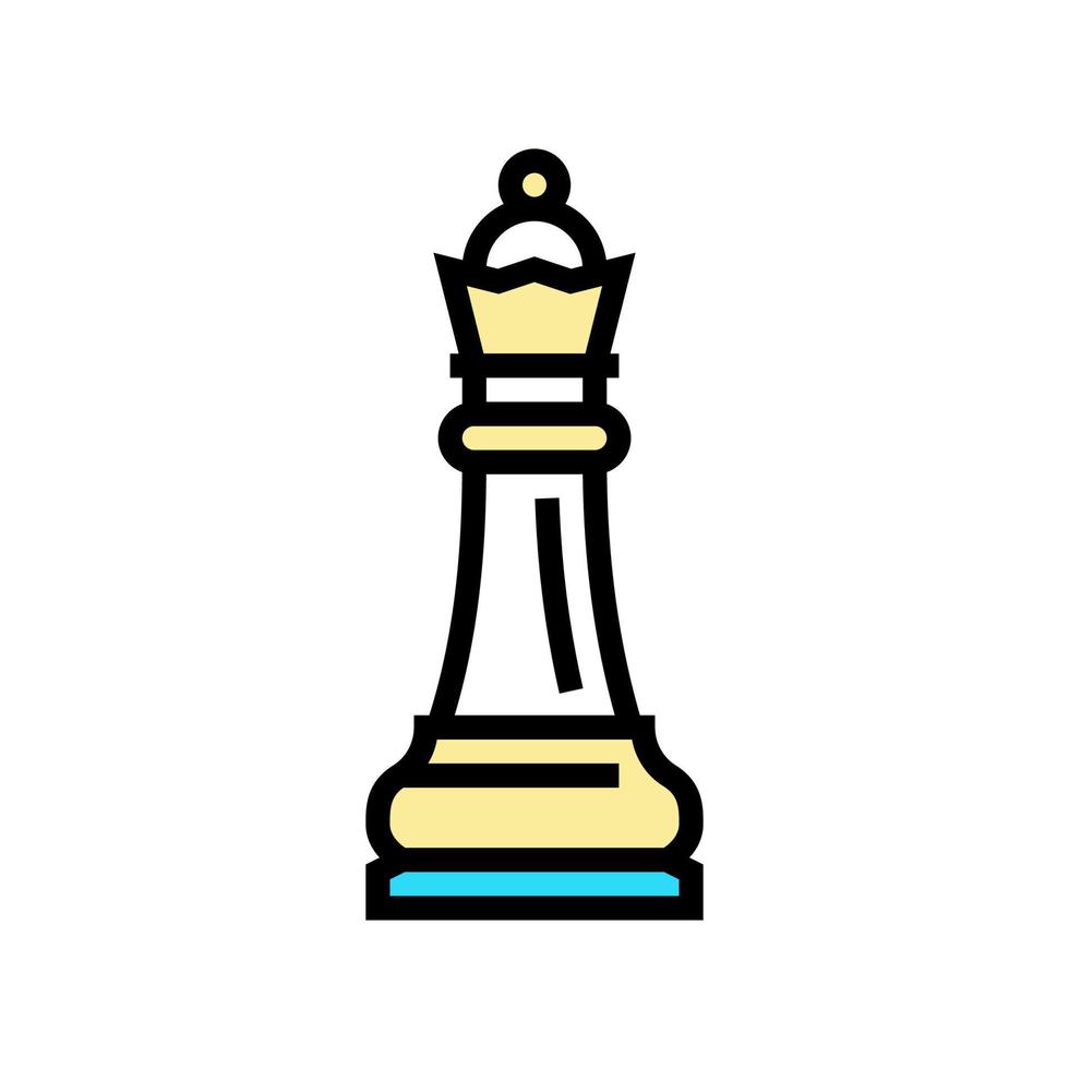 Checkmate King Queen Colored Icon In Powerpoint Pptx Png And