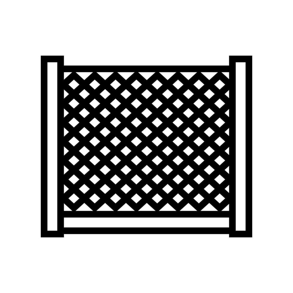 chain fence line icon vector illustration