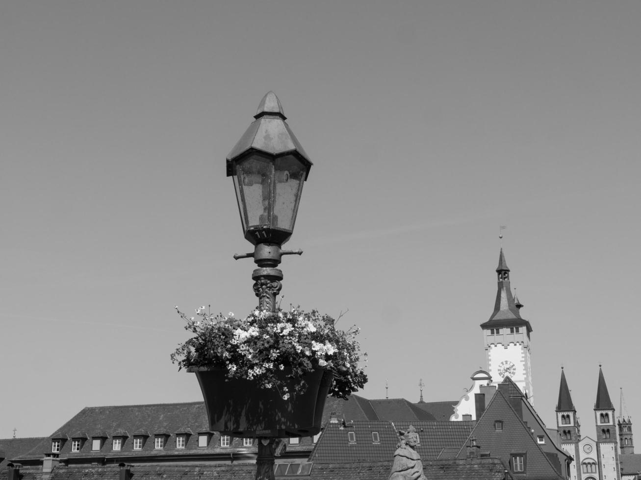 ciudad de wuerzburg en baviera foto