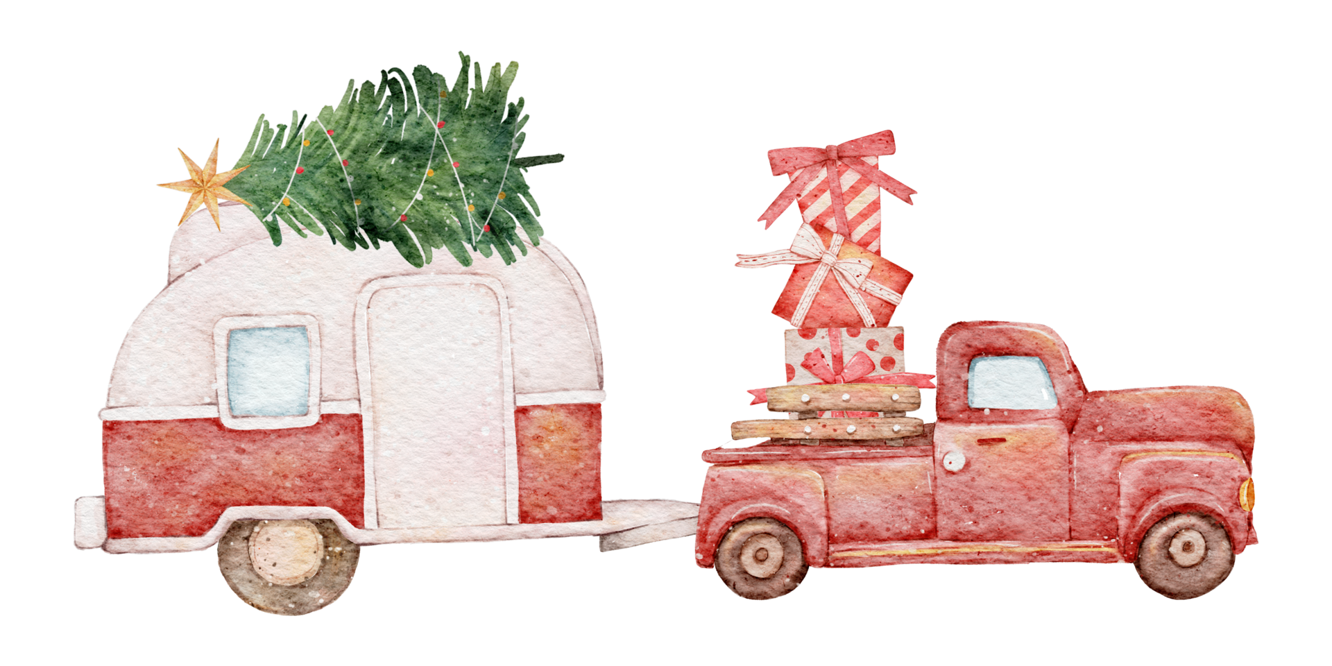 Christmas element watercolor png