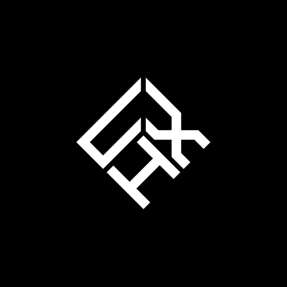 UXH creative initials letter logo concept. UXH letter design.UXH letter logo design on black background. UXH creative initials letter logo concept. UXH letter design. vector