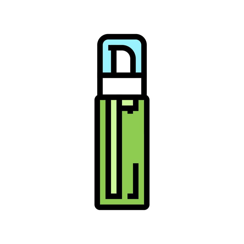 natural extract from cucumber color icon vector illustration