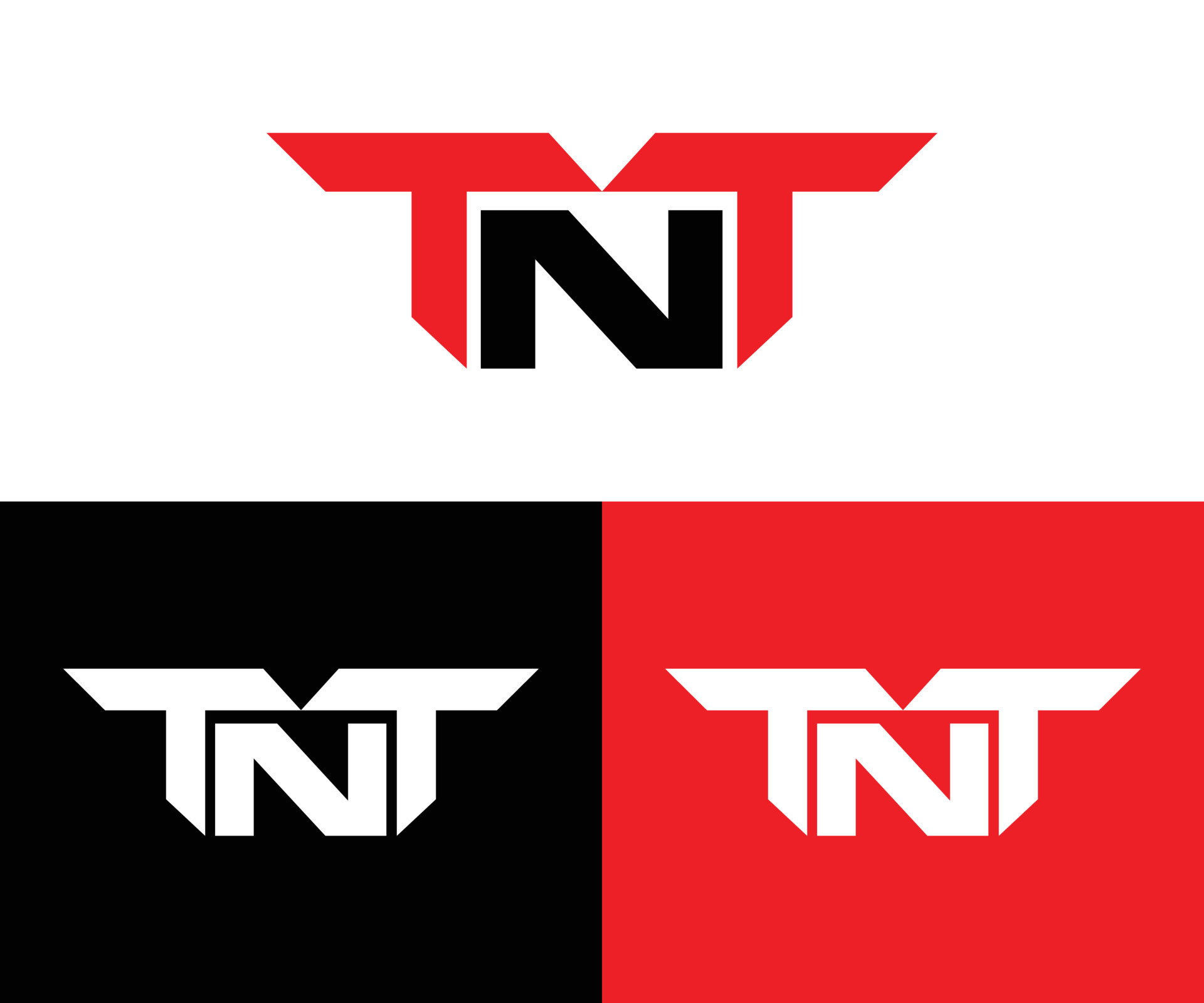tnt logo design 10190077 Vector Art at Vecteezy
