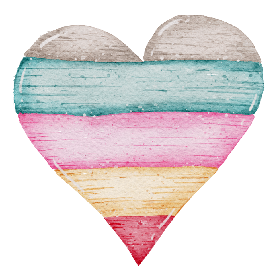 Valentine's Day watercolor png