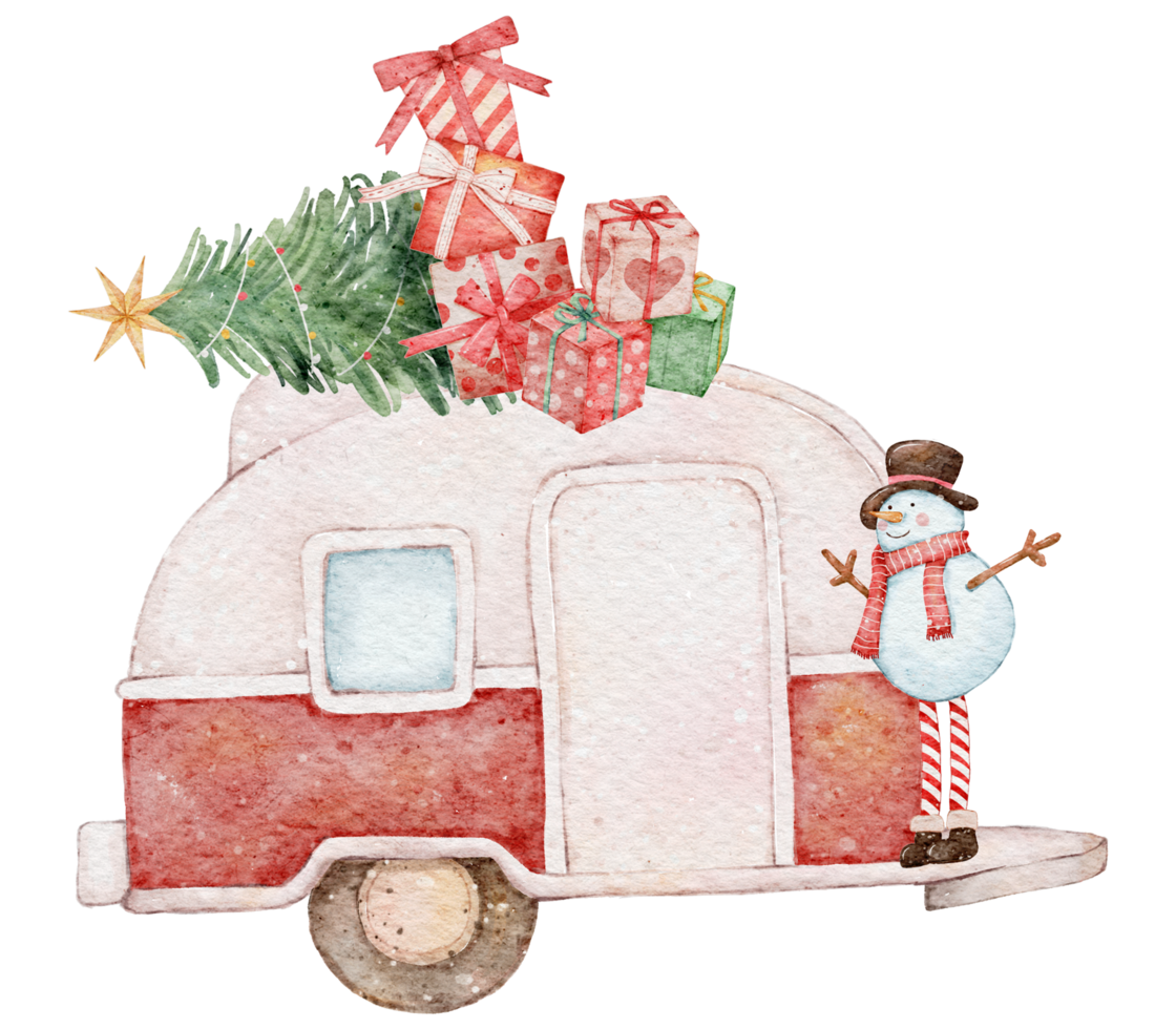 Christmas element watercolor png