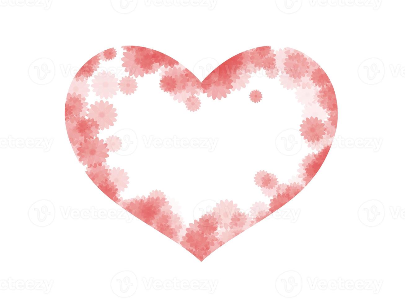 Heart Frame Background photo