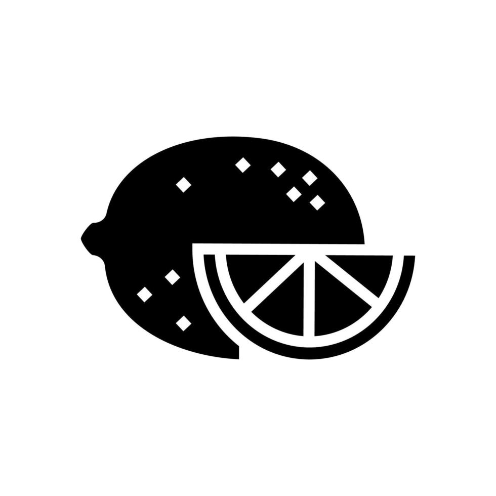 citrus aromatherapy glyph icon vector isolated illustration