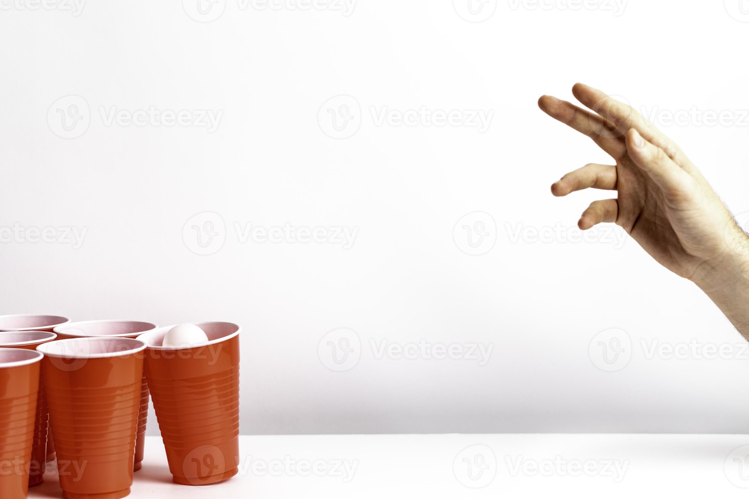 Beer Pong Game 10193450 Stock Photo at Vecteezy
