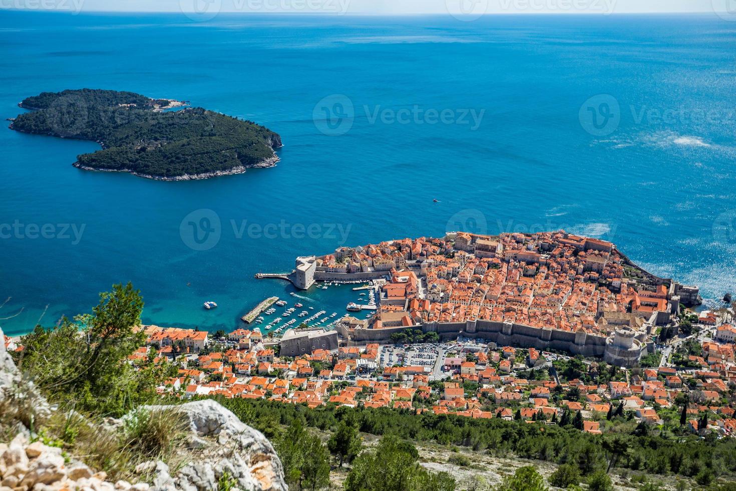 dubrovnik croacia casco antiguo isla de lokrum foto