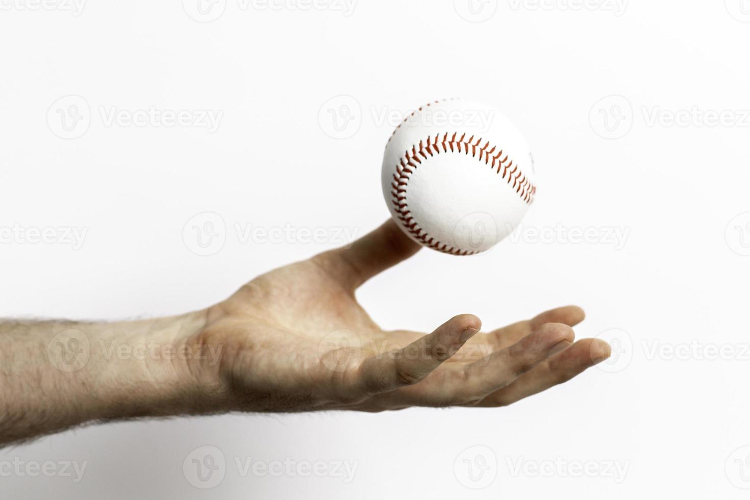 Baseball Toss In Air photo