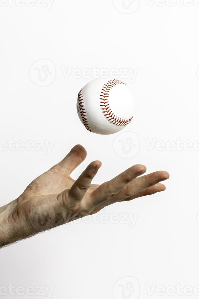 Baseball Toss In Air photo