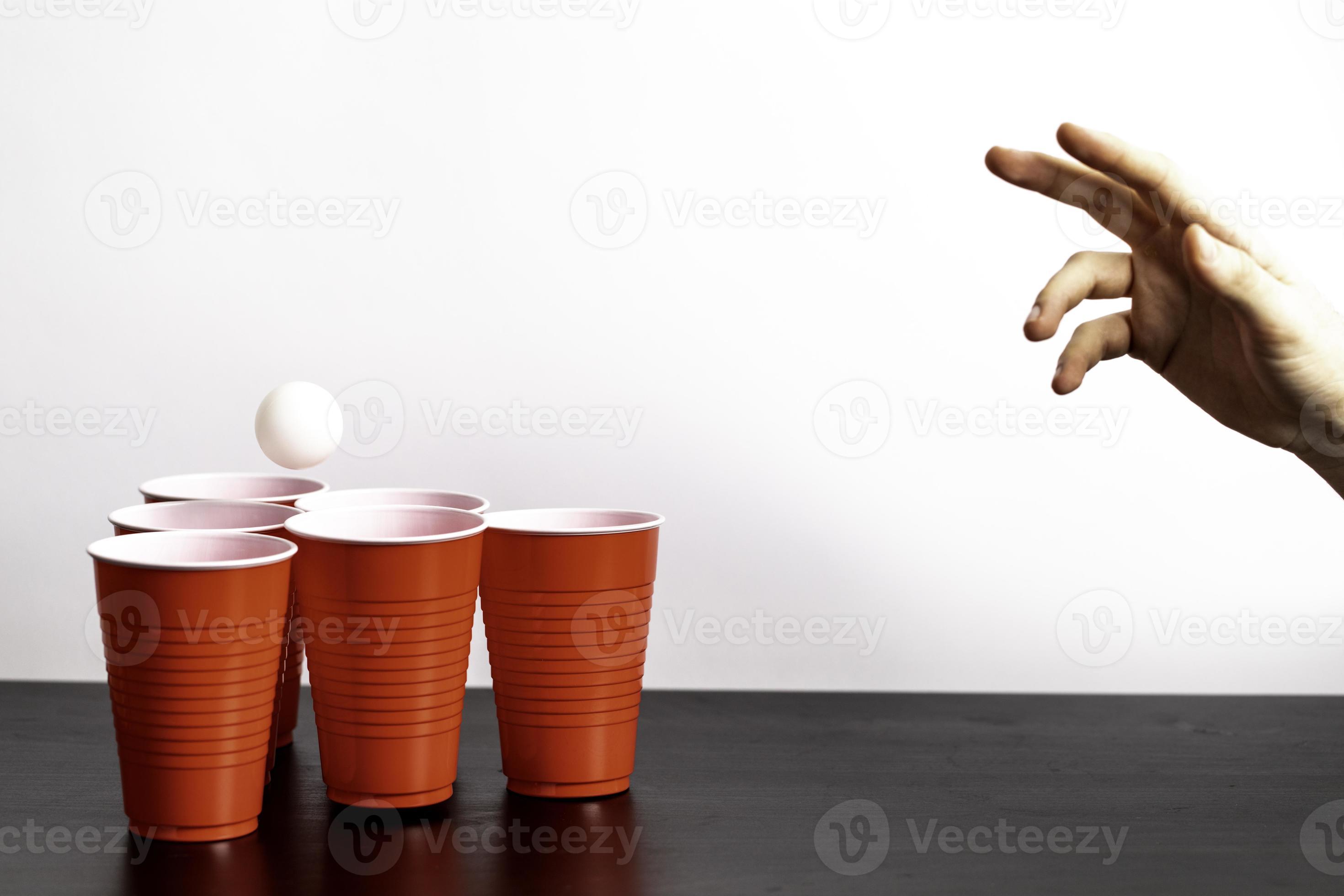 Beer Pong Game 10194194 Stock Photo at Vecteezy