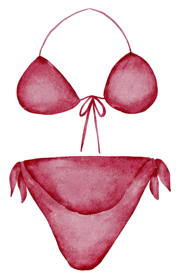 summer clothes watercolor png