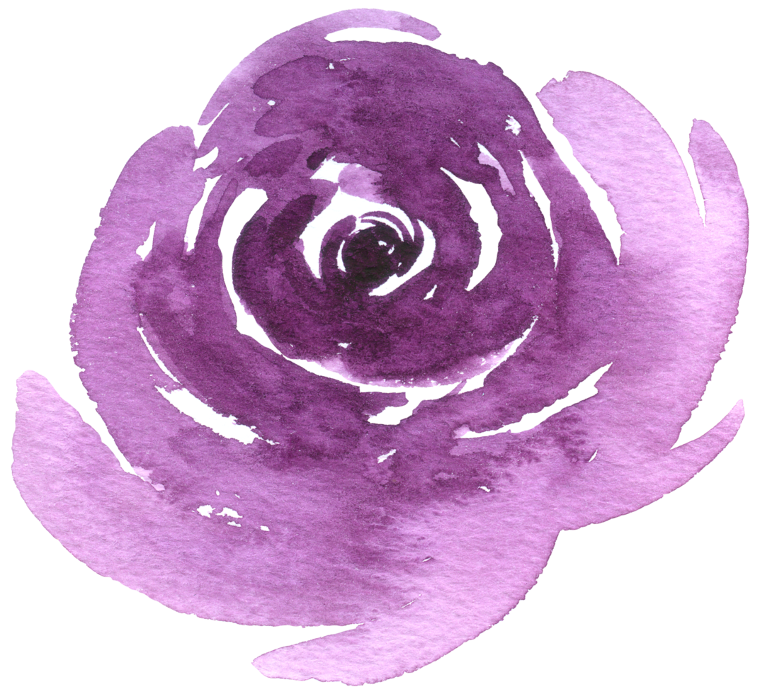 élément de fleur fleur de mariage aquarelle png