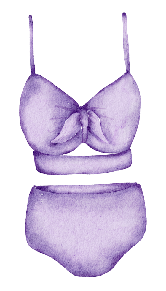 ropa de verano acuarela png