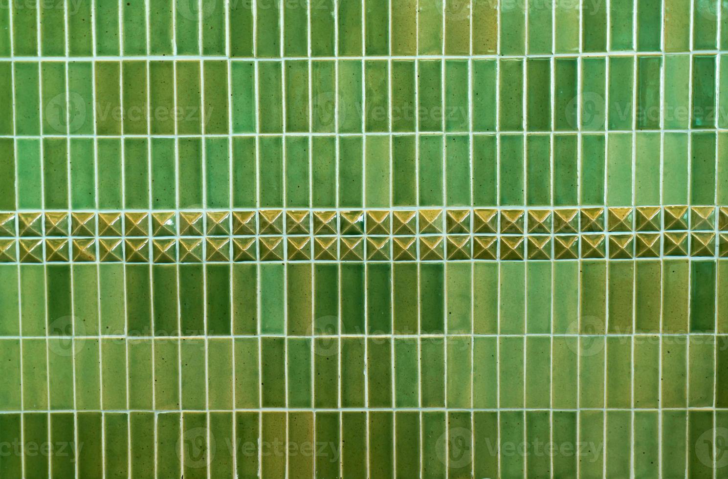 beautiful and vintage green tile background photo