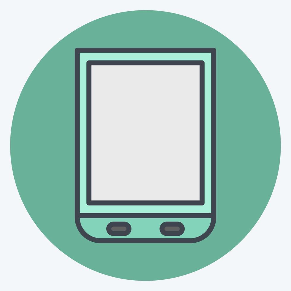 Icon Scanner. suitable for Computer Components symbol. color mate style. simple design editable. design template vector. simple illustration vector