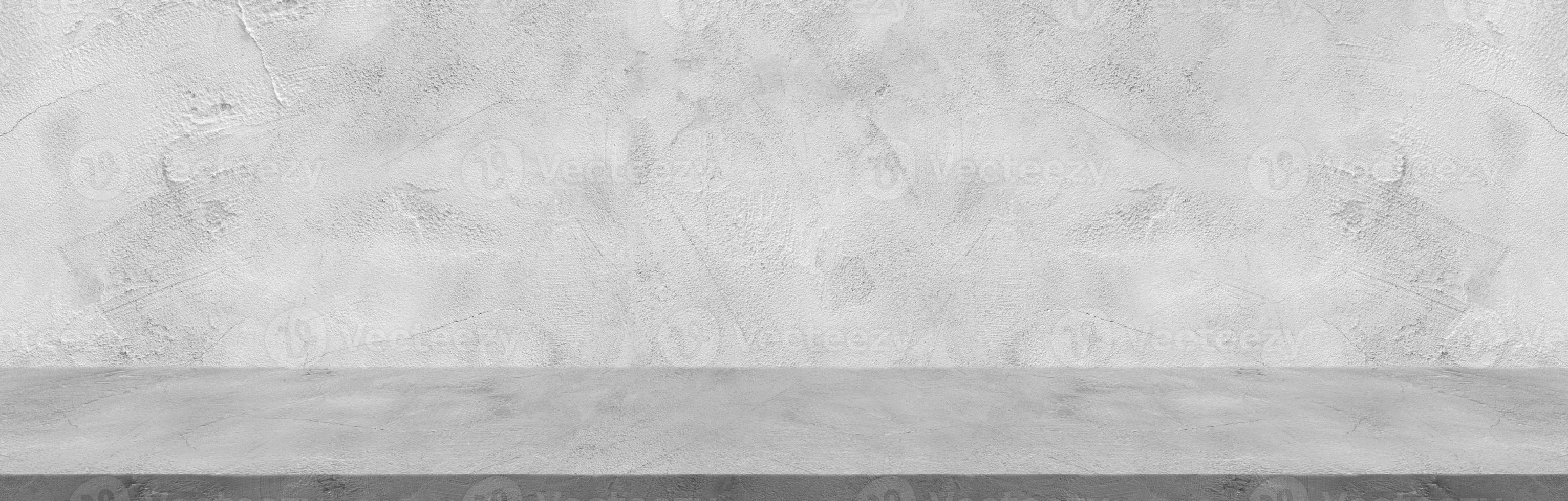 Gray horizontal decorative cement wall. Room background. Abstract wallpaper background. Backdrop. photo