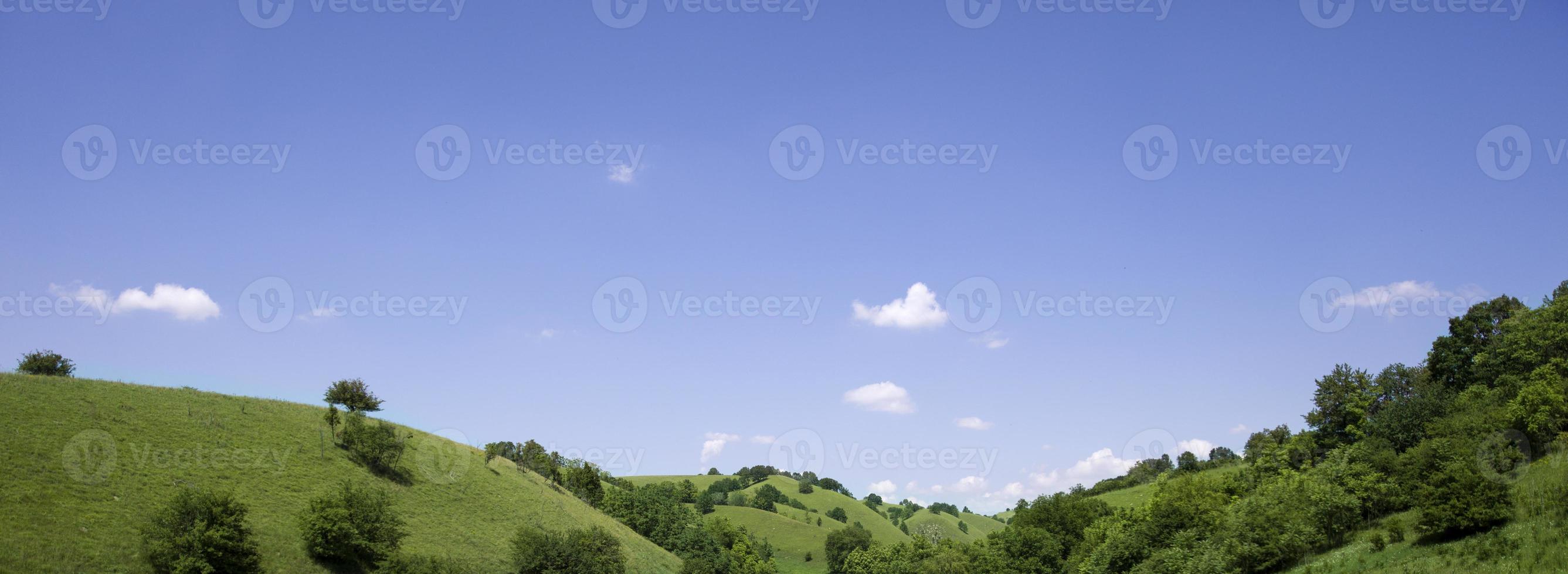 Zagajica hills in Vojvodina, Serbia photo