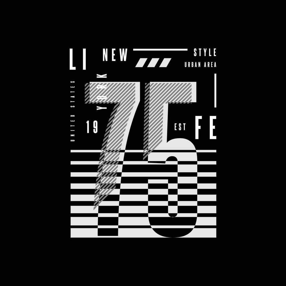 New york Brooklyn t-shirt and apparel design vector