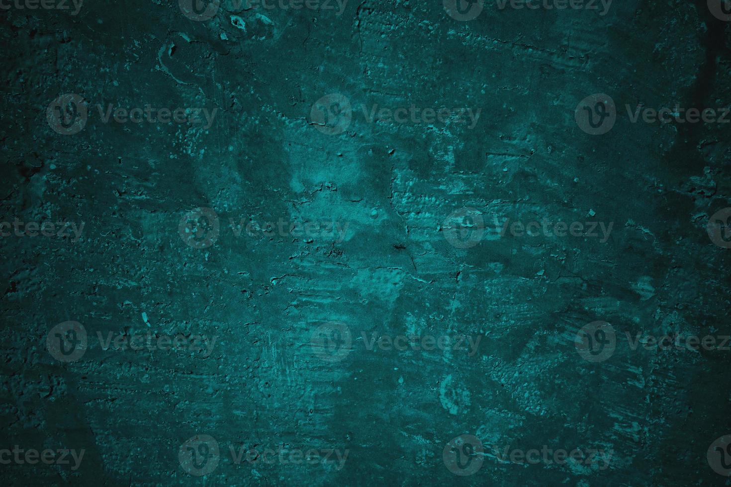 Abstract grunge blue stucco wall background. Dark stone wall concept background with space for text. photo