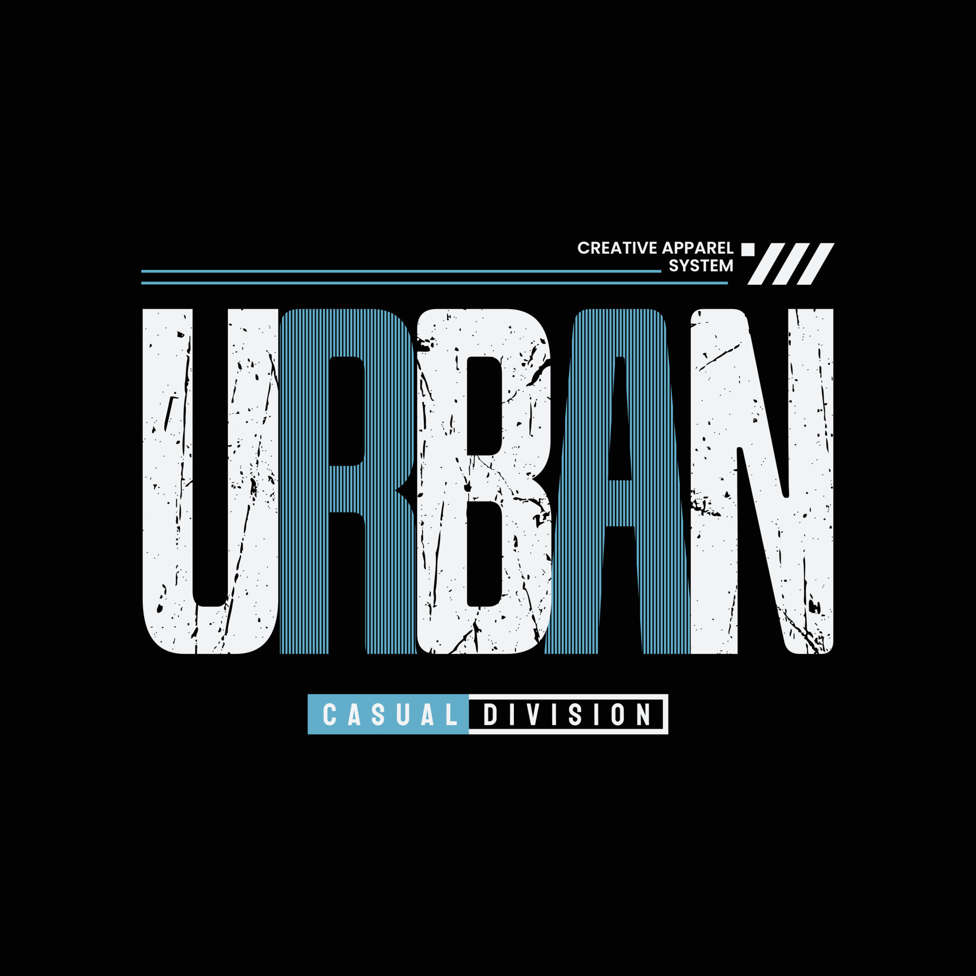 Urban t-shirt and apparel design 10197769 Vector Art at Vecteezy