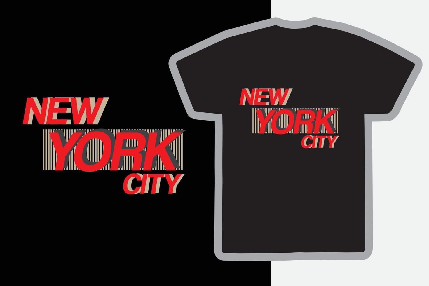 tipografía de ilustración de brooklyn de nueva york. perfecto para el diseño de camisetas vector