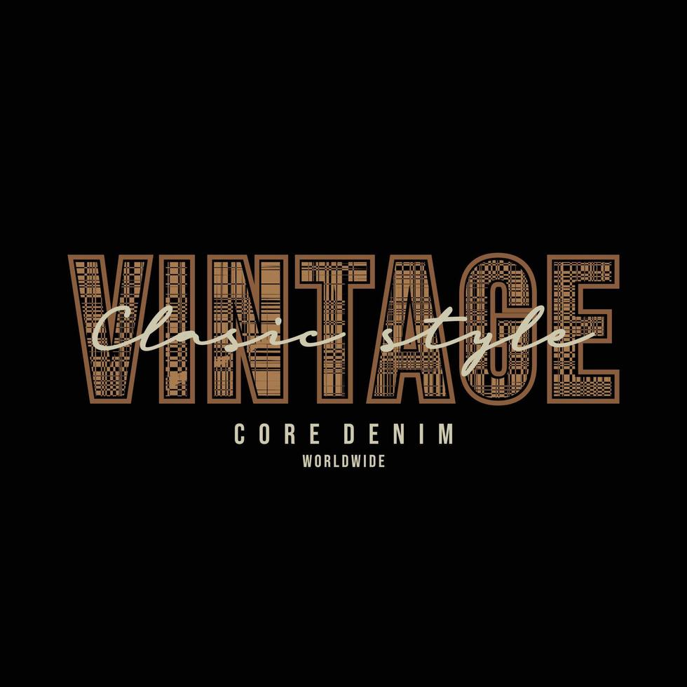 Vintage typography vector t shirt design