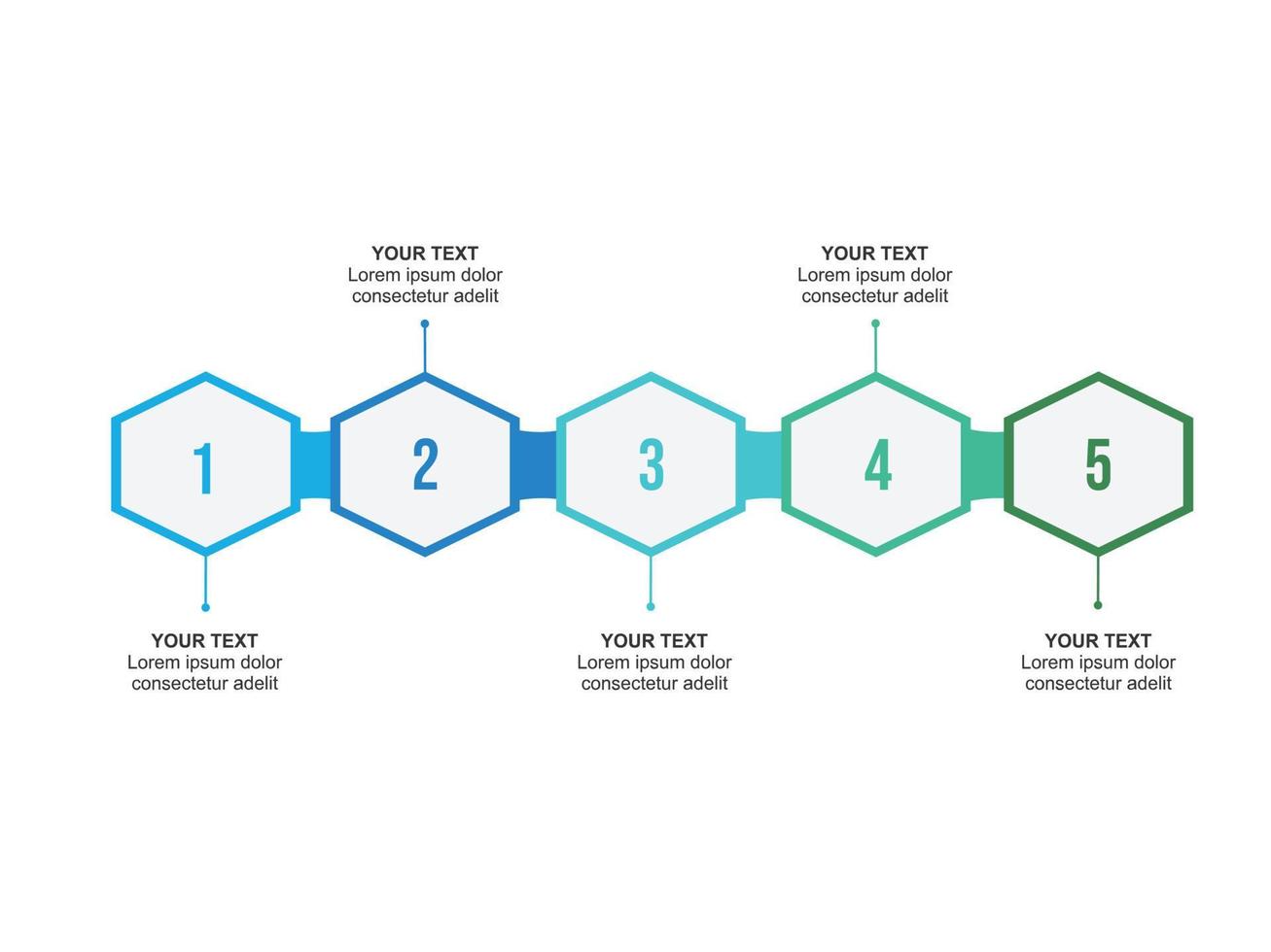 illustration Infographic design template with numbers and 4 options or steps. Can be used for process, presentations, layout, banner,info graph. vector