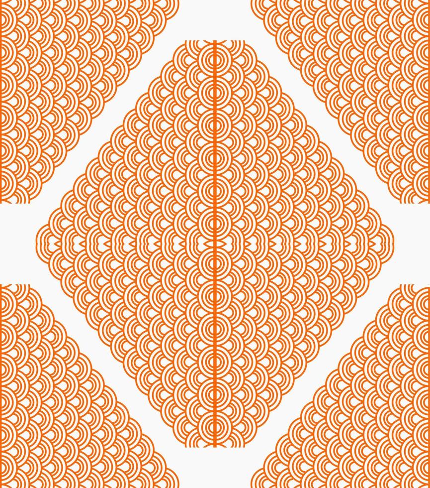 Beautiful Pattern Ornament Four Sided Background Wallpaper vector