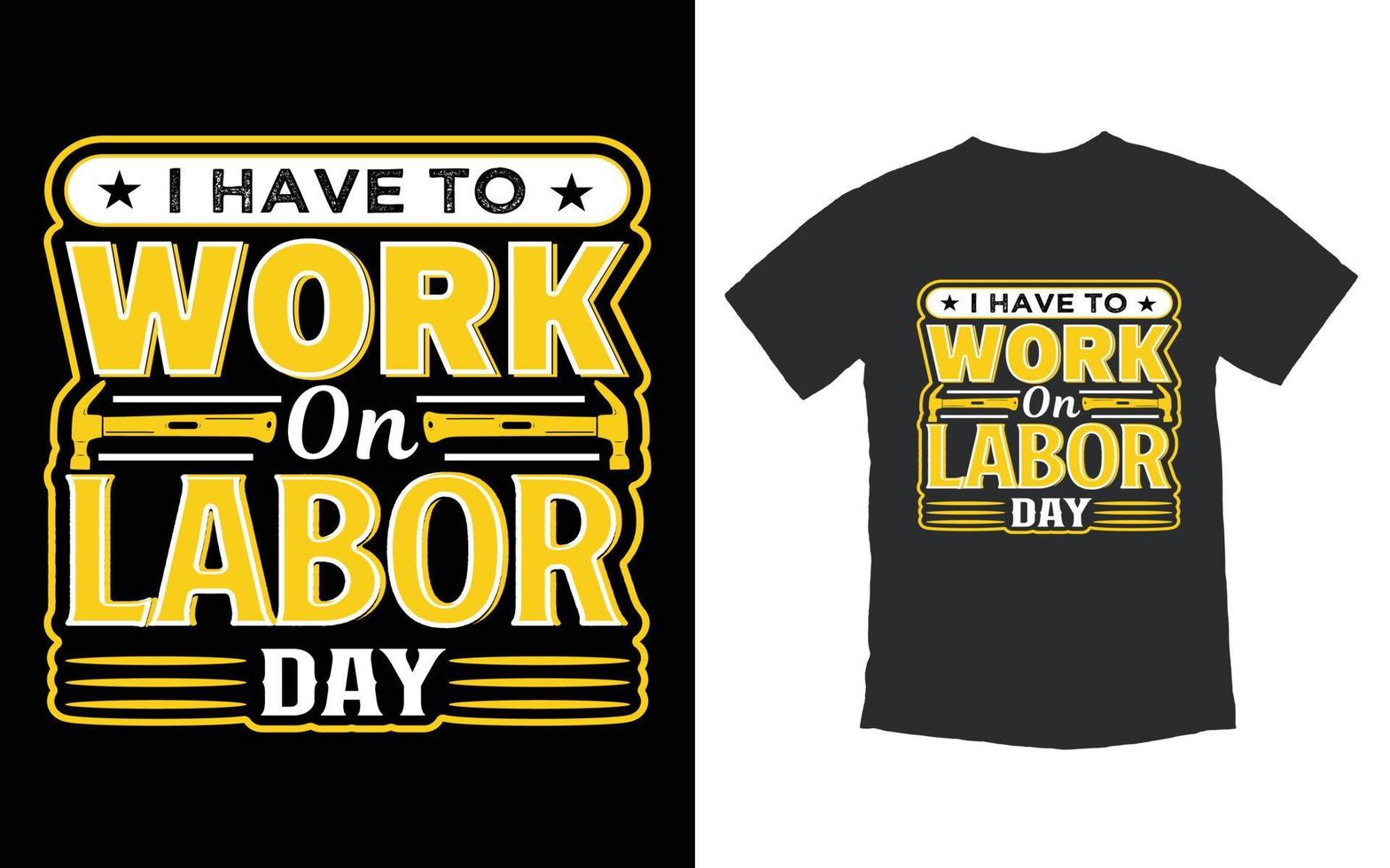 Trendy T shirt Design vector
