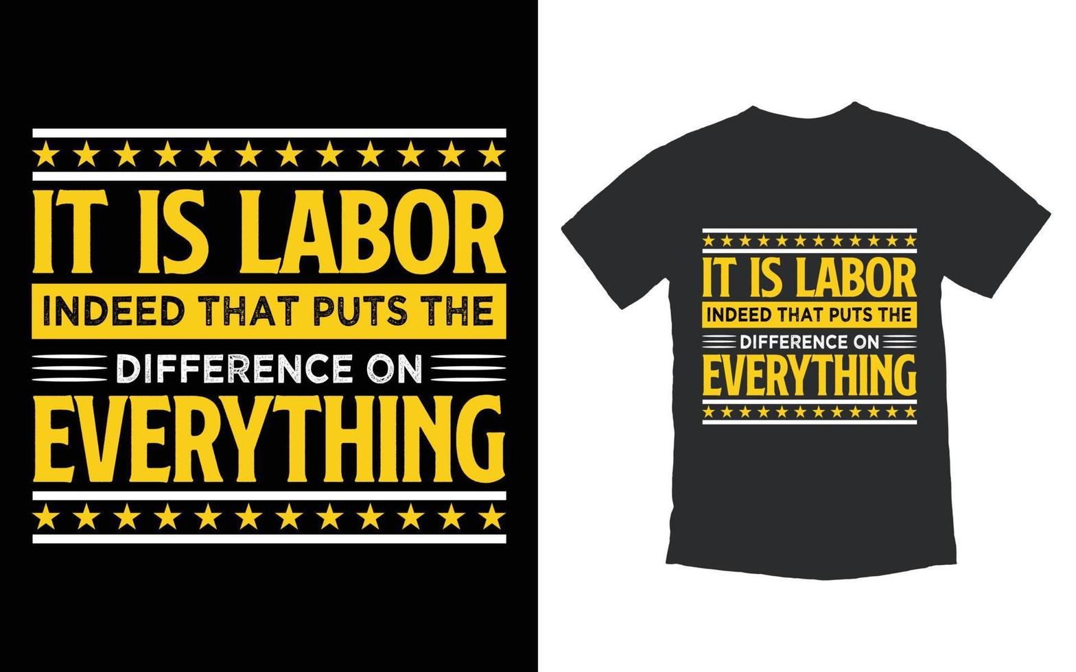 Trendy T shirt Design vector