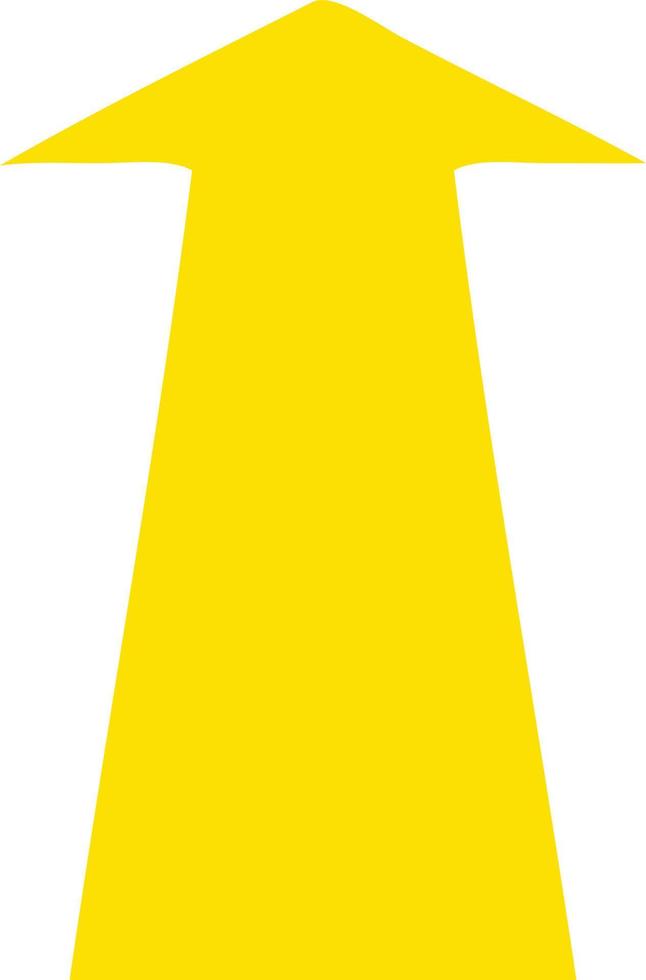 quirky hand drawn cartoon arrow vector