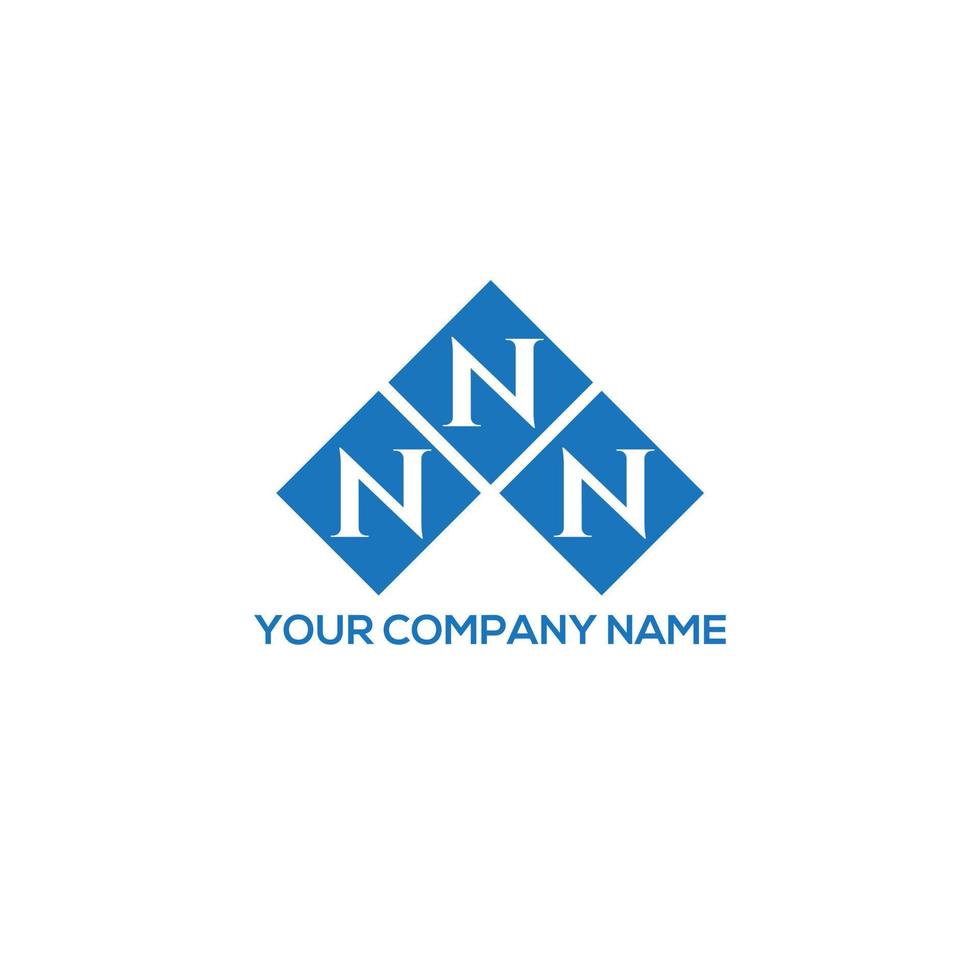 NNN letter logo design on WHITE background. NNN creative initials letter logo concept. NNN letter design. vector