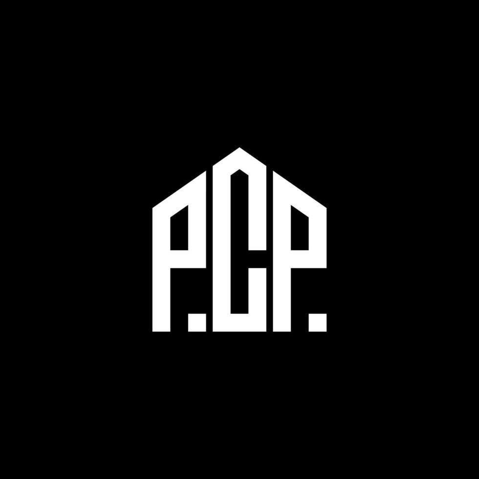 PCP letter design.PCP letter logo design on BLACK background. PCP creative initials letter logo concept. PCP letter design.PCP letter logo design on BLACK background. P vector