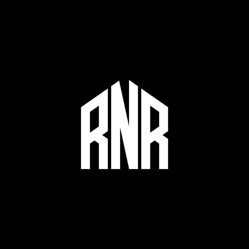RNR letter design.RNR letter logo design on BLACK background. RNR creative initials letter logo concept. RNR letter design.RNR letter logo design on BLACK background. R vector