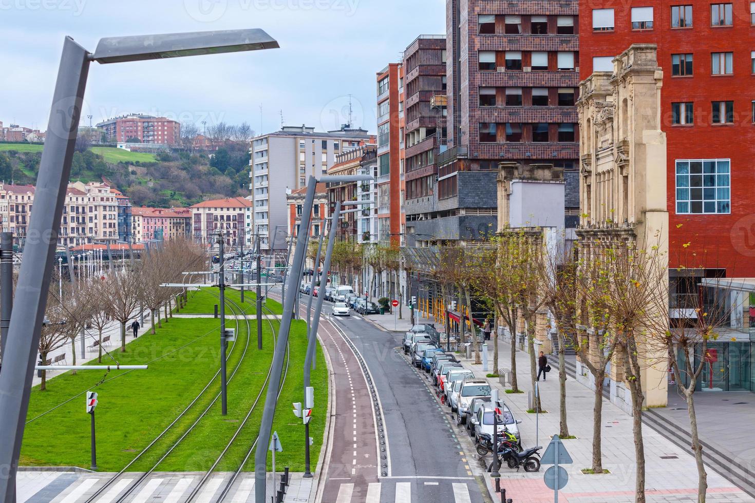 Street of Bilbao, Spain photo