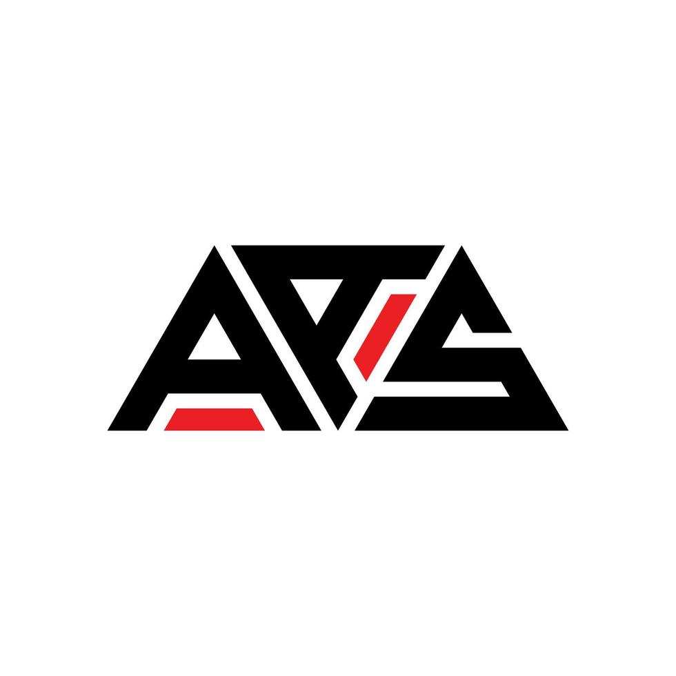 AAS triangle letter logo design with triangle shape. AAS triangle logo design monogram. AAS triangle vector logo template with red color. AAS triangular logo Simple, Elegant, and Luxurious Logo. AAS