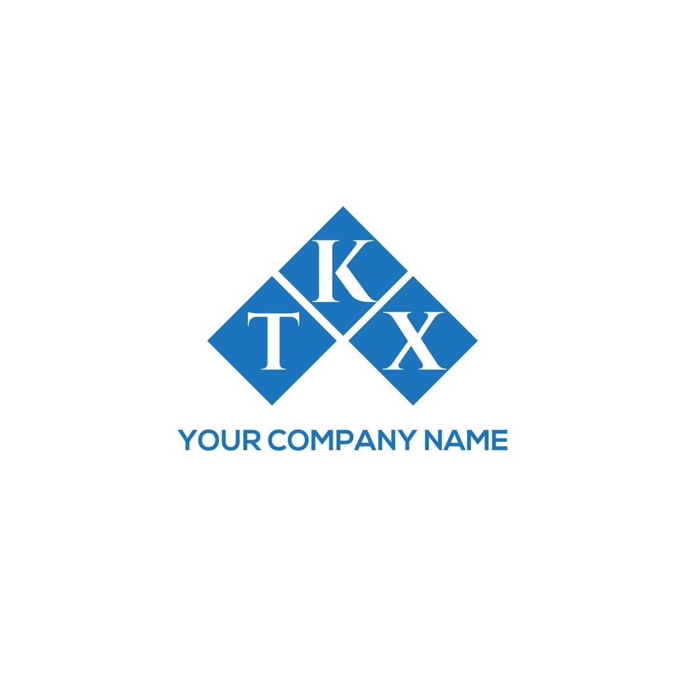 TKX letter logo design on WHITE background. TKX creative initials letter logo concept. TKX letter design. vector