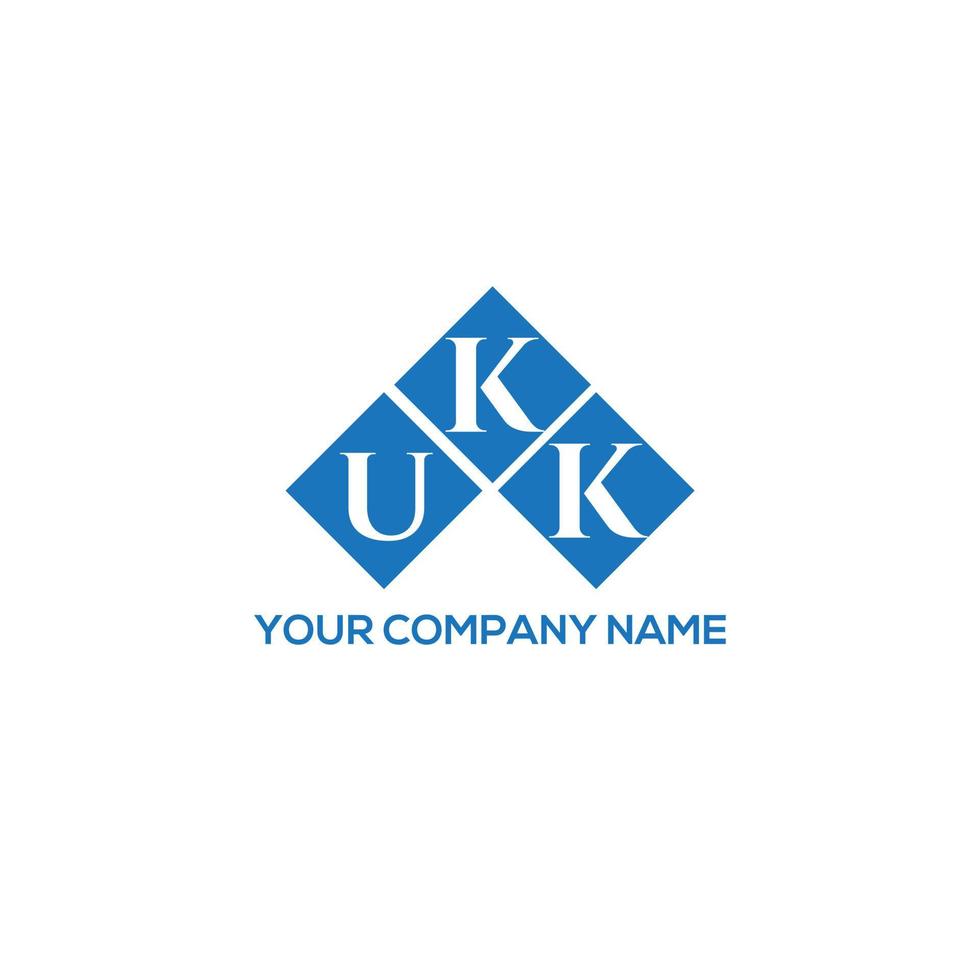 UKK letter design.UKK letter logo design on WHITE background. UKK creative initials letter logo concept. UKK letter design.UKK letter logo design on WHITE background. U vector