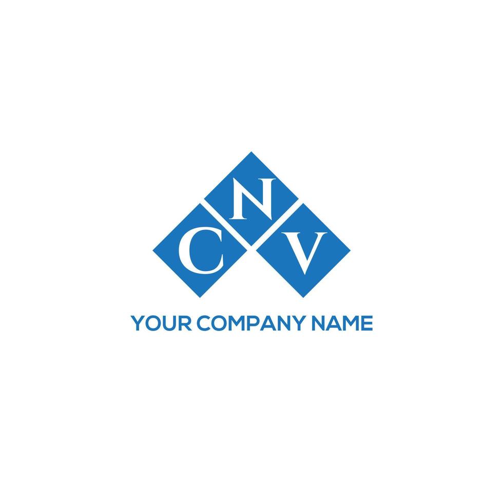 CNV letter logo design on WHITE background. CNV creative initials letter logo concept. CNV letter design. vector