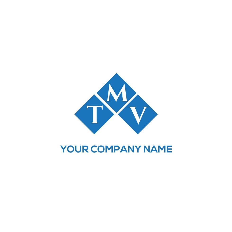 TMV letter logo design on WHITE background. TMV creative initials letter logo concept. TMV letter design. vector