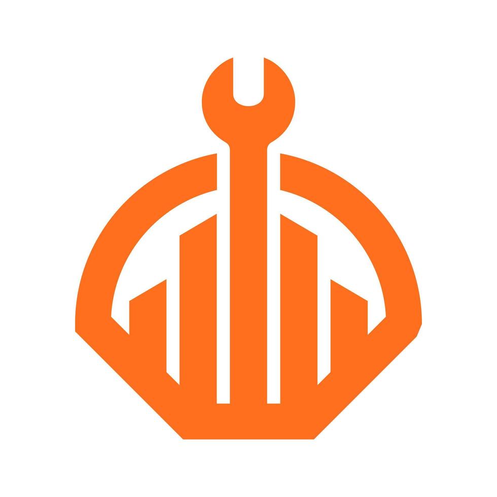 Modern Construction Logo vector