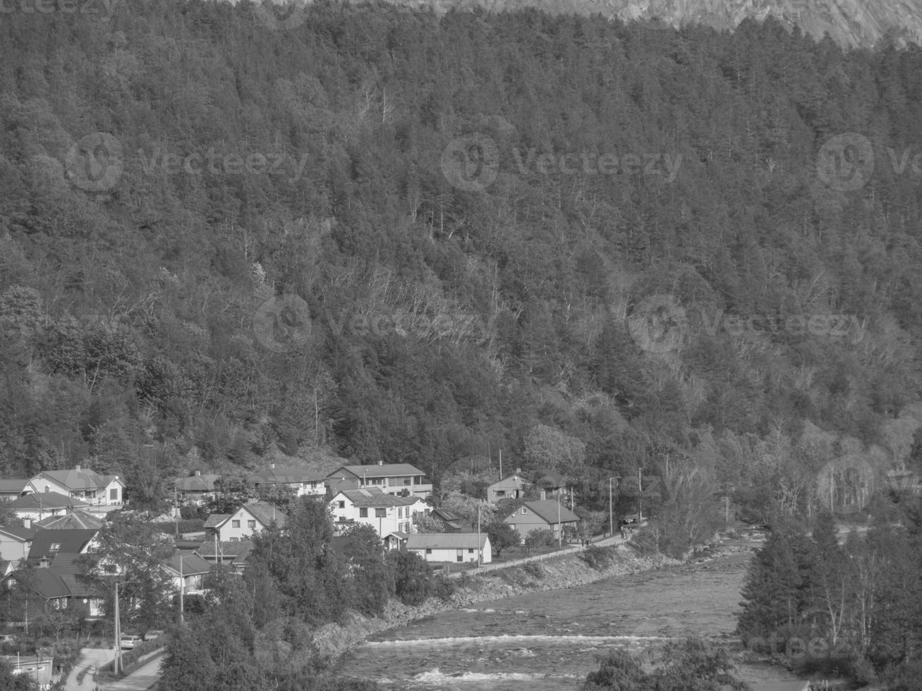 Eidfjord in norway photo