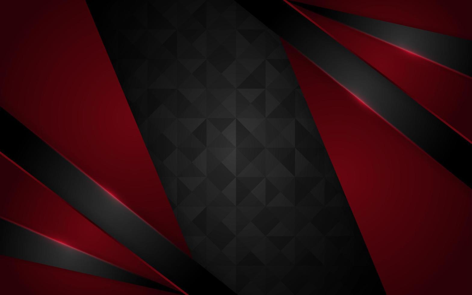 Modern dark red background with texture effect overlap layer design vector