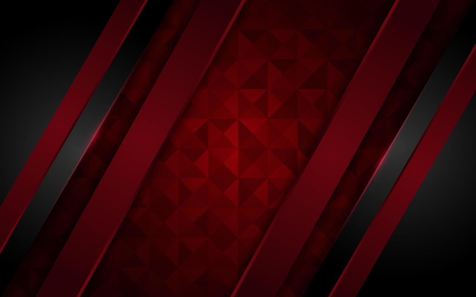 Modern dark red background with texture effect overlap layer design vector
