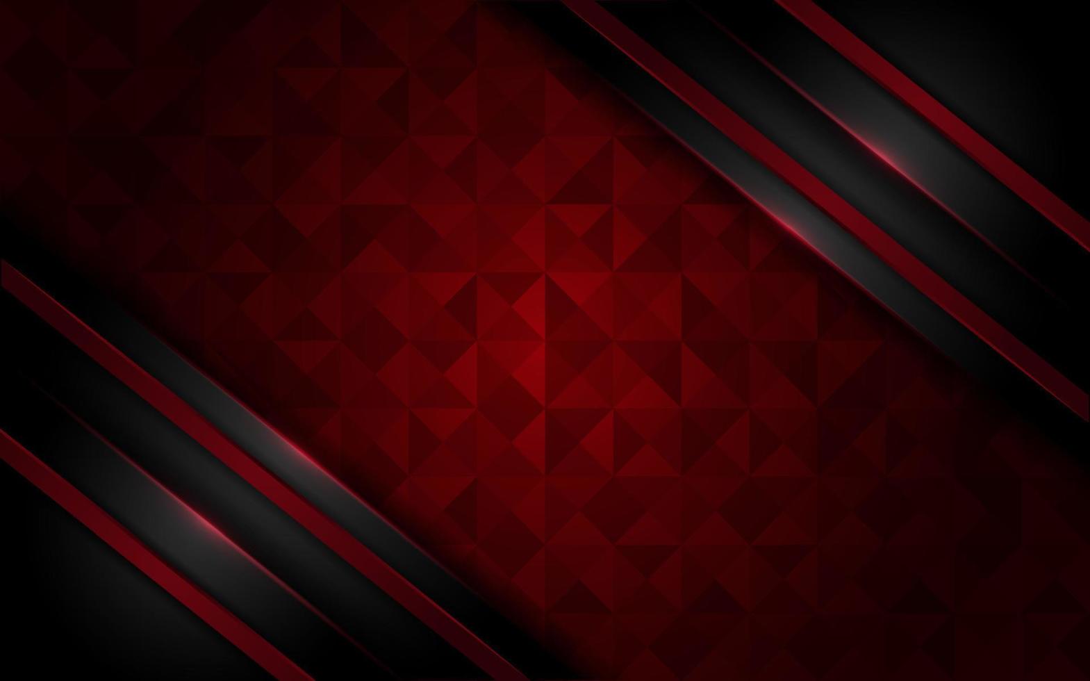 Modern dark red background with texture effect overlap layer design vector