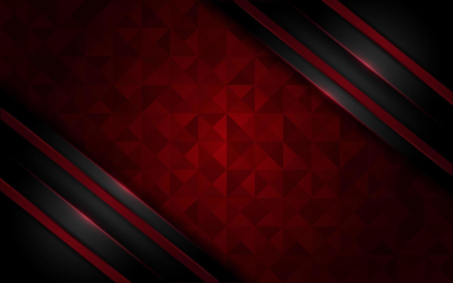 Modern dark red background with texture effect overlap layer design vector